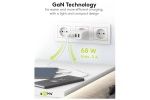 Dodatki Goobay GOOBAY 2x USB-C + 2x USB-A 5V...