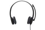 Slušalke Logitech LOGITECH H151 stereo črne...
