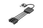 kabli Sandberg  Sandberg USB-C/A na 2A+2C Splitter