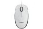Miške Logitech  LOGITECH M100 Corded Mouse-WHITE