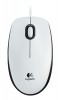 Miške  Miška Logitech M100, optična, bela, USB